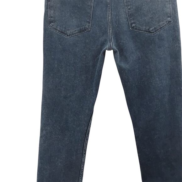 Paige Mens Lennox Jeans Edgeburgh Dark Blue Wash Slim Straight Size 31 x 32 - Picture 4 of 7